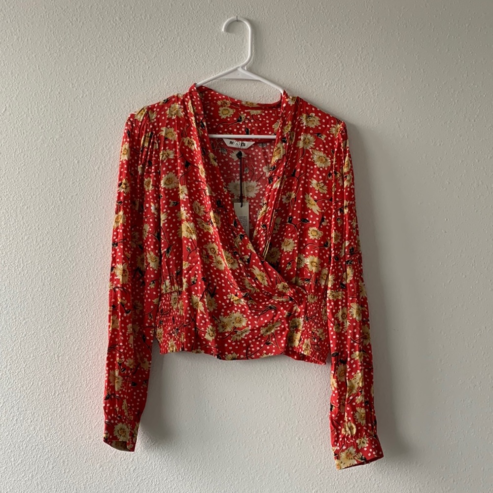 NWT Rollas blouse
